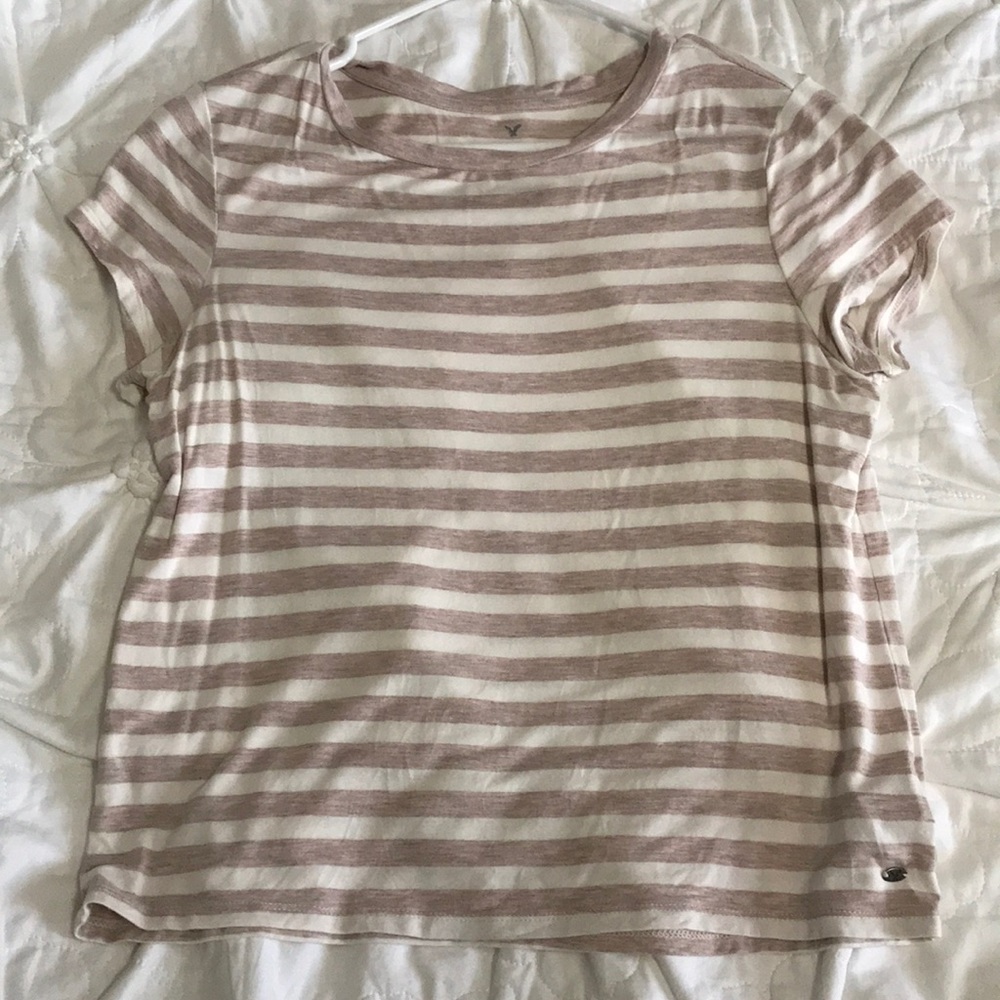 AMERICAN EAGLE SOFT & SEXY STRIPPED SHIRT